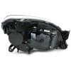 Φανάρια εμπρός Opel Astra H (2004-2009) led light bar - μαύρα , χωρίς λάμπες (Η7) - σετ 2τμχ.