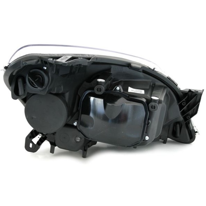 Φανάρια εμπρός Opel Astra H (2004-2009) led light bar - μαύρα , χωρίς λάμπες (Η7) - σετ 2τμχ.