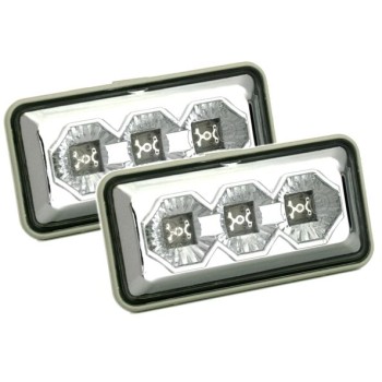Led φλας φτερού Vw Golf 3 / Vento / Passat - χρωμίου - σετ 2τμχ. Led φλας φτερού Vw Golf 3 / Vento / Passat - χρωμίου - σετ 2τμχ.