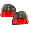Πίσω φανάρια Vw Golf III - μαύρα chrome - σετ 2τμχ.