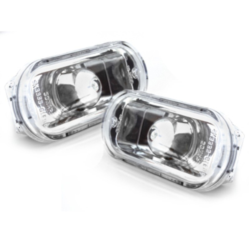 Φλας φτερού Vw / Ford /Seat - χρωμίου - σετ 2τμχ.