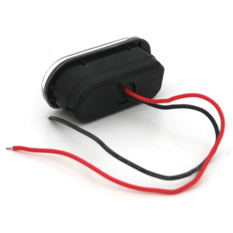 Led φλας φτερού Vw / Ford / Seat - χρωμίου - σετ 2τμχ.