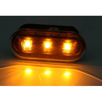 Led φλας φτερού Vw / Ford / Seat - μαύρα - σετ 2τμχ.