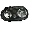 Φανάρια εμπρός Vw Golf IV R32 - μαύρα , χωρίς λάμπες (Η 7 ) - σετ 2τμχ.
