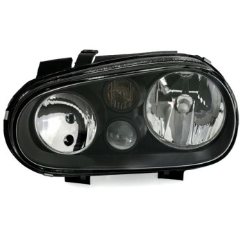 Φανάρια εμπρός Vw Golf IV R32 - μαύρα , χωρίς λάμπες (Η 7 ) - σετ 2τμχ.