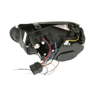 Φανάρια εμπρός Vw Golf IV - μαύρα , με λάμπες (Η1) led - σετ 2τμχ. Φανάρια εμπρός Vw Golf IV - μαύρα , με λάμπες (Η1) led - σετ 2τμχ.
