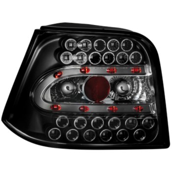 Πίσω φανάρια led Vw Golf IV (1997-2003) - black - σετ 2τμχ.