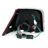 Πίσω φανάρια led Vw Golf IV - κόκκινα / φιμέ - σετ 2τμχ.
