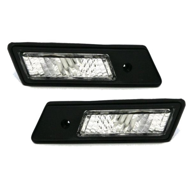Φλας BMW E36 / E34 / E32 - μαύρο - σετ 2τμχ.