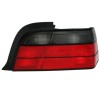 Πίσω φανάρια BMW E36 (1991-1999) 2d coupe - μαύρα - σετ 2τμχ.