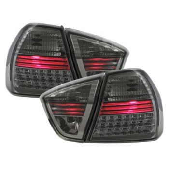 Πίσω φανάρια led BMW E90 sedan (2005-2008) - μαύρα χρωμίου - σετ 2τμχ. Πίσω φανάρια led BMW E90 sedan (2005-2008) - μαύρα χρωμίου - σετ 2τμχ.