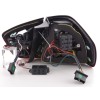 Πίσω φανάρια με led φλας BMW E90 sedan (2005-2008) - chrome - σετ 2τμχ.