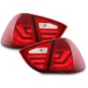 Πίσω φανάρια BMW E91 combi με led φλας (2005-2008) - chrome - σετ 2τμχ.