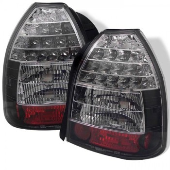 Πίσω φανάρια led Honda Civic 3D (1996-2001) - σετ 2τμχ.