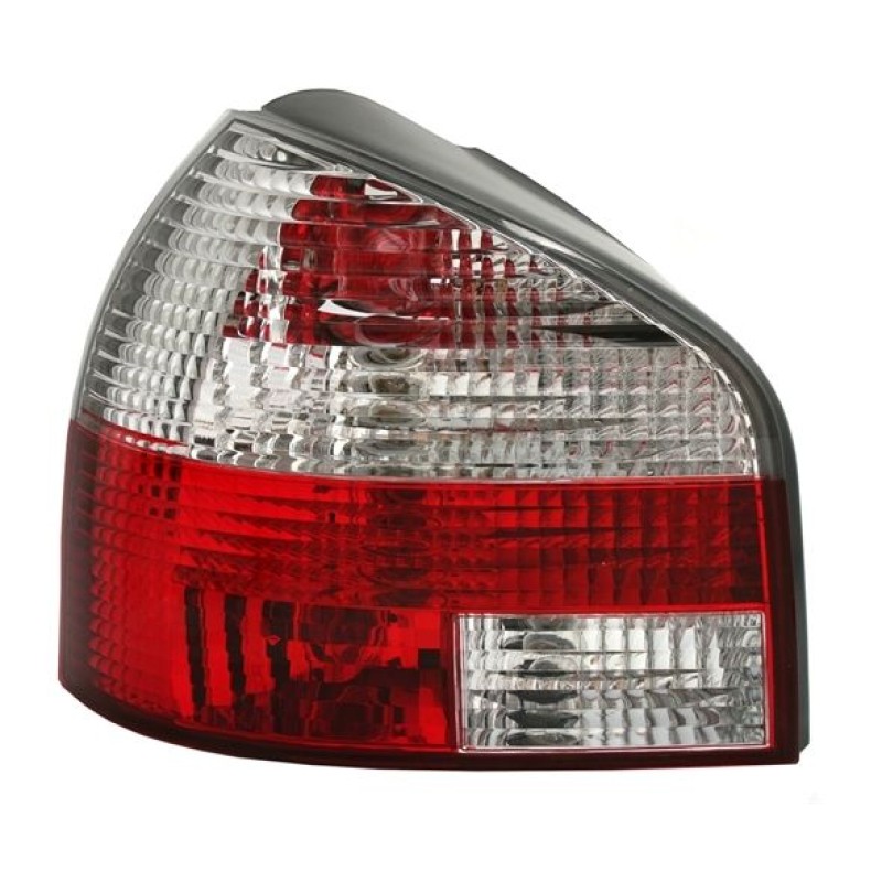 Πίσω φανάρια Audi A3 (1996-2000) - χρωμίου - σετ 2τμχ.