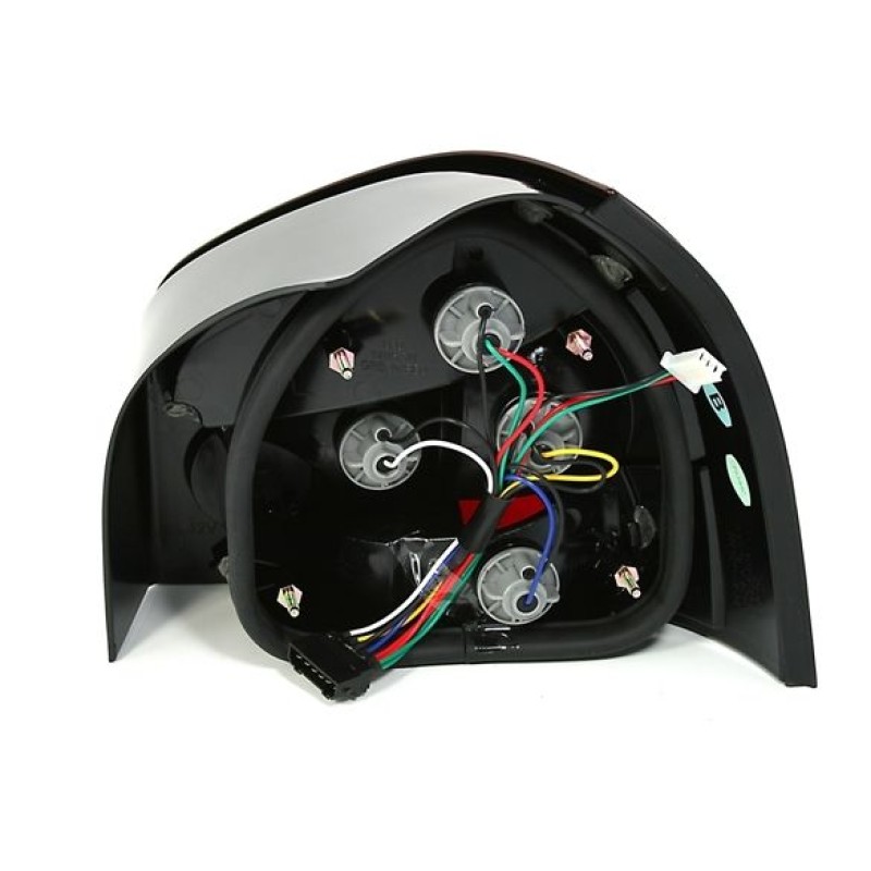 Πίσω φανάρια led Audi A3 (1996-2003) - μαύρο - σετ 2τμχ.