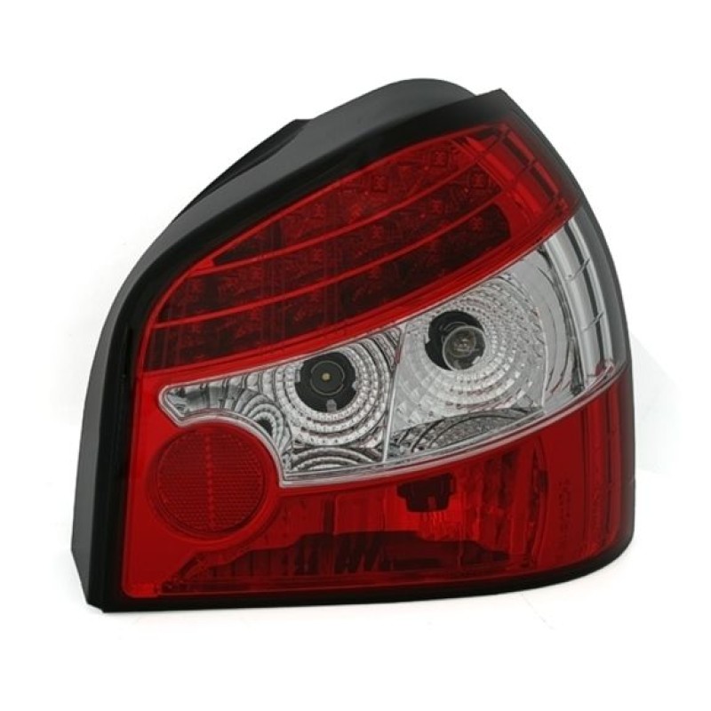 Πίσω φανάρια led Audi A3 (1996-2003) - κόκκινα - σετ 2τμχ.