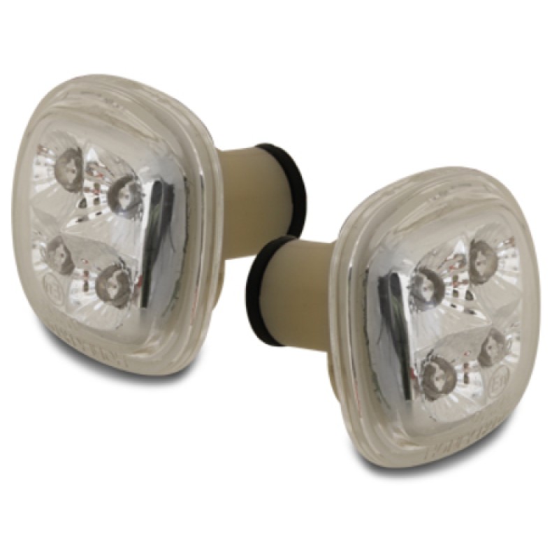 Led φλας Audi A3 / A4 / Skoda (1995-2000) - χρωμίου - σετ 2τμχ.