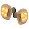 Led φλας Audi A3 / A4 / Skoda (1995-2000) - χρωμίου - σετ 2τμχ.