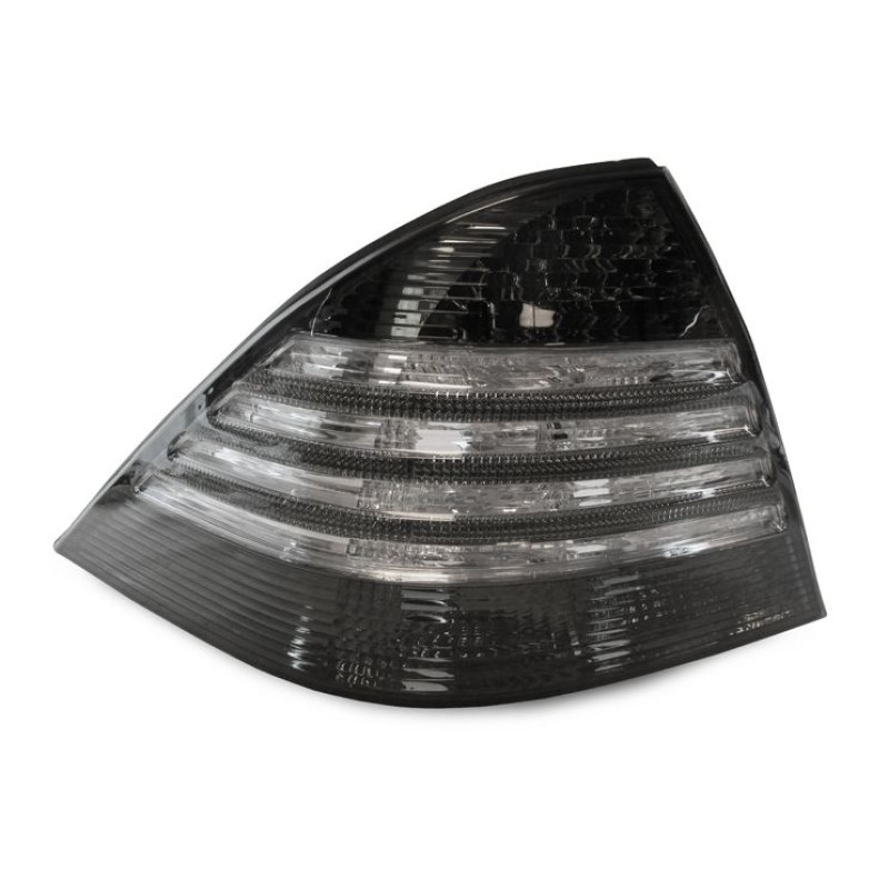 Πίσω φανάρια led Mercedes W 220 S-Class (1998-2005) - μαύρα - σετ 2τμχ.