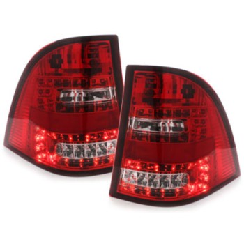 Πίσω φανάρια Mercedes ML W163 (1998-2006) τύπου led - σετ 2τμχ.