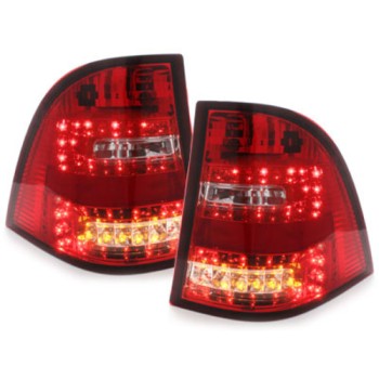Πίσω φανάρια Mercedes ML W163 (1998-2006) τύπου led - σετ 2τμχ.