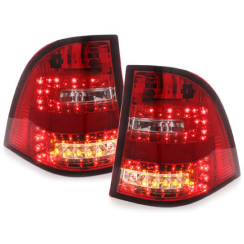 Πίσω φανάρια Mercedes ML W163 (1998-2006) τύπου led - σετ 2τμχ.