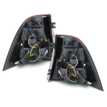 Πίσω φανάρια led Mercedes ML W163 (1998-2006) - μαύρα - σετ 2τμχ.