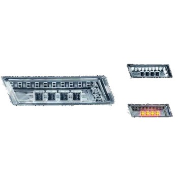 Led φλας με ψείρες ημέρας Audi - χρωμίου - σετ 2τμχ. Led φλας με ψείρες ημέρας Audi - χρωμίου - σετ 2τμχ.