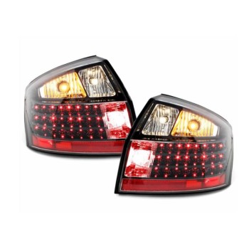 Πίσω φανάρια led Audi A4 sedan (4d) (2001-2004) - μαύρα - σετ 2τμχ. Πίσω φανάρια led Audi A4 sedan (4d) (2001-2004) - μαύρα - σετ 2τμχ.