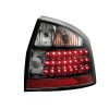 Πίσω φανάρια led Audi A4 sedan (4d) (2001-2004) - μαύρα - σετ 2τμχ.