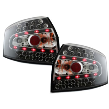Πίσω φανάρια led Audi A4 sedan (2001-2004) - μαύρα - σετ 2τμχ. Πίσω φανάρια led Audi A4 sedan (2001-2004) - μαύρα - σετ 2τμχ.