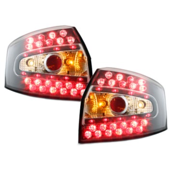 Πίσω φανάρια led Audi A4 sedan (2001-2004) - μαύρα - σετ 2τμχ. Πίσω φανάρια led Audi A4 sedan (2001-2004) - μαύρα - σετ 2τμχ.