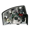 Πίσω φανάρια led Audi A4 (2001-2004) - chrome /κόκκινα - σετ 2τμχ.