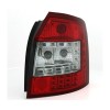 Πίσω φανάρια led Audi A4 combi (2001-2004) - κόκκινα - σετ 2τμχ.