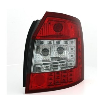 Πίσω φανάρια led Audi A4 combi (2001-2004) - κόκκινα - σετ 2τμχ.