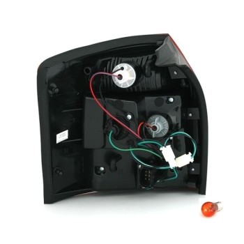 Πίσω φανάρια led Audi A4 combi (2001-2004) - κόκκινα - σετ 2τμχ.