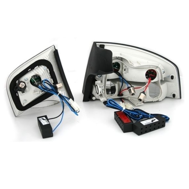 Πίσω φανάρια Audi A4 combi (2004-2007) τύπου led - σετ 2τμχ.
