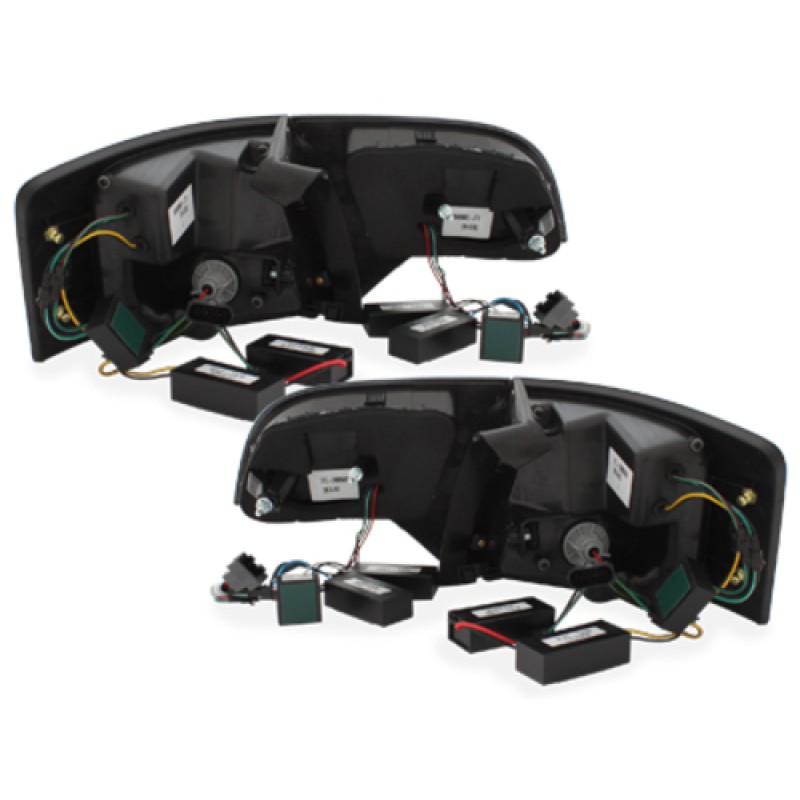 Πίσω φανάρια led Audi A4 combi (2004-2007) - σετ 2τμχ.