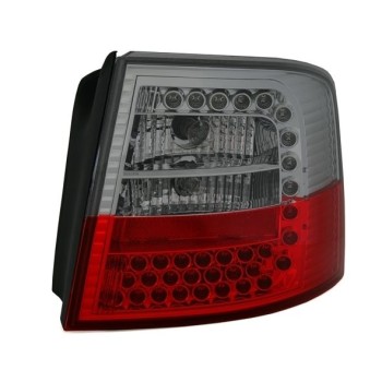 Πίσω φανάρια led Audi A6 combi (1997-2004) - φιμέ φλας - σετ 2τμχ.