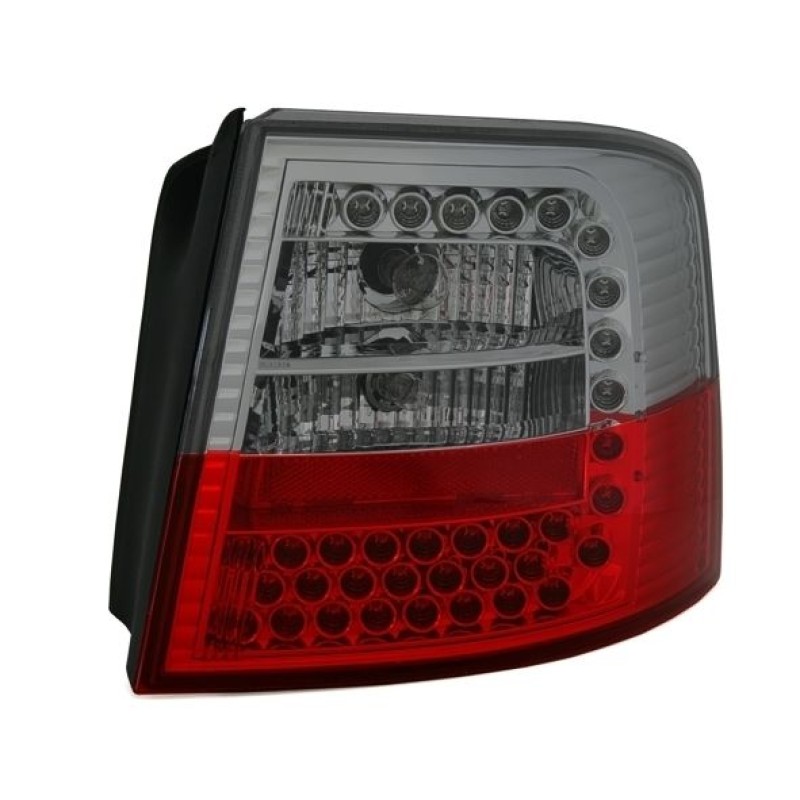 Πίσω φανάρια led Audi A6 combi (1997-2004) - φιμέ φλας - σετ 2τμχ.