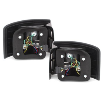 Πίσω φανάρια led Audi A6 combi (1997-2004) - φιμέ / κόκκινα - σετ 2τμχ.