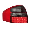 Πίσω φανάρια led Audi A6 sedan (1997-2004) - chrome φιμέ - σετ 2τμχ.