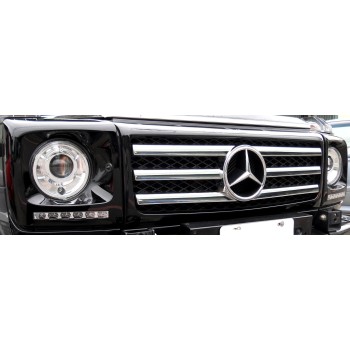 Φώτα ημέρας Mercedes W461 / W463 G-CLASS (1989-2010) - ασημένια σετ 2τμχ. Φώτα ημέρας Mercedes W461 / W463 G-CLASS (1989-2010) - ασημένια σετ 2τμχ.