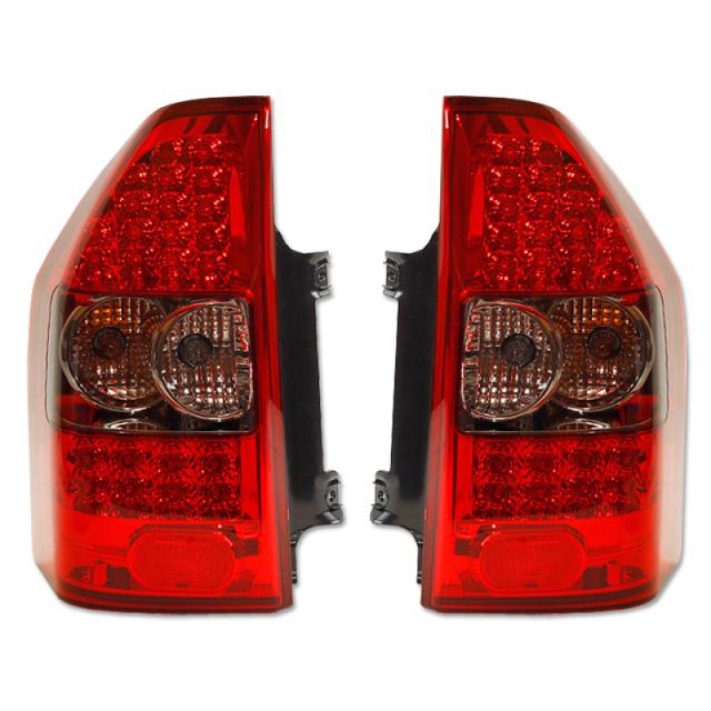 Πίσω φανάρια Mitsubishi Pajero (2001-2006) - με φλας χωμίου - σετ 2τμχ.
