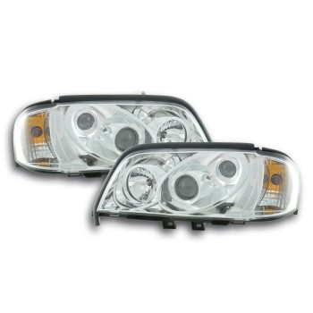 Φανάρια εμπρός Mercedes C-CLASS W202 (1993-2001) , με λάμπες (Η1) - σετ 2τμχ.