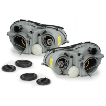 Φανάρια εμπρός Mercedes CLK W209 / C209 (2003-2009) , χωρίς λάμπες (Η7) - σετ 2τμχ. Φανάρια εμπρός Mercedes CLK W209 / C209 (2003-2009) , χωρίς λάμπες (Η7) - σετ 2τμχ.