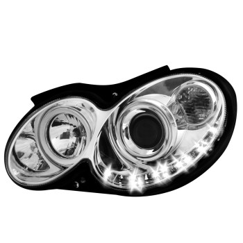 Φανάρια εμπρός Mercedes CLK W209 / C209 (2003-2009) led , με λάμπες (Η1) - σετ 2τμχ. Φανάρια εμπρός Mercedes CLK W209 / C209 (2003-2009) led , με λάμπες (Η1) - σετ 2τμχ.