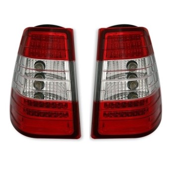 Πίσω φανάρια led Mercedes W124 combi (1984-1995) - σετ 2τμχ.