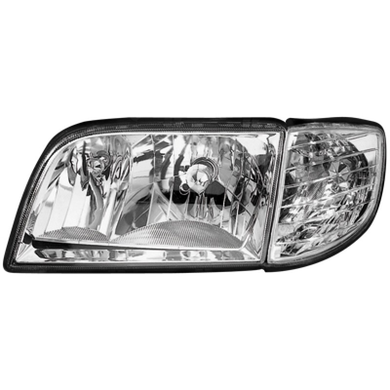 Φανάρια εμπρός Mercedes W140 (1991-1998) , χωρίς λάμπες (Η7) - σετ 2τμχ.
